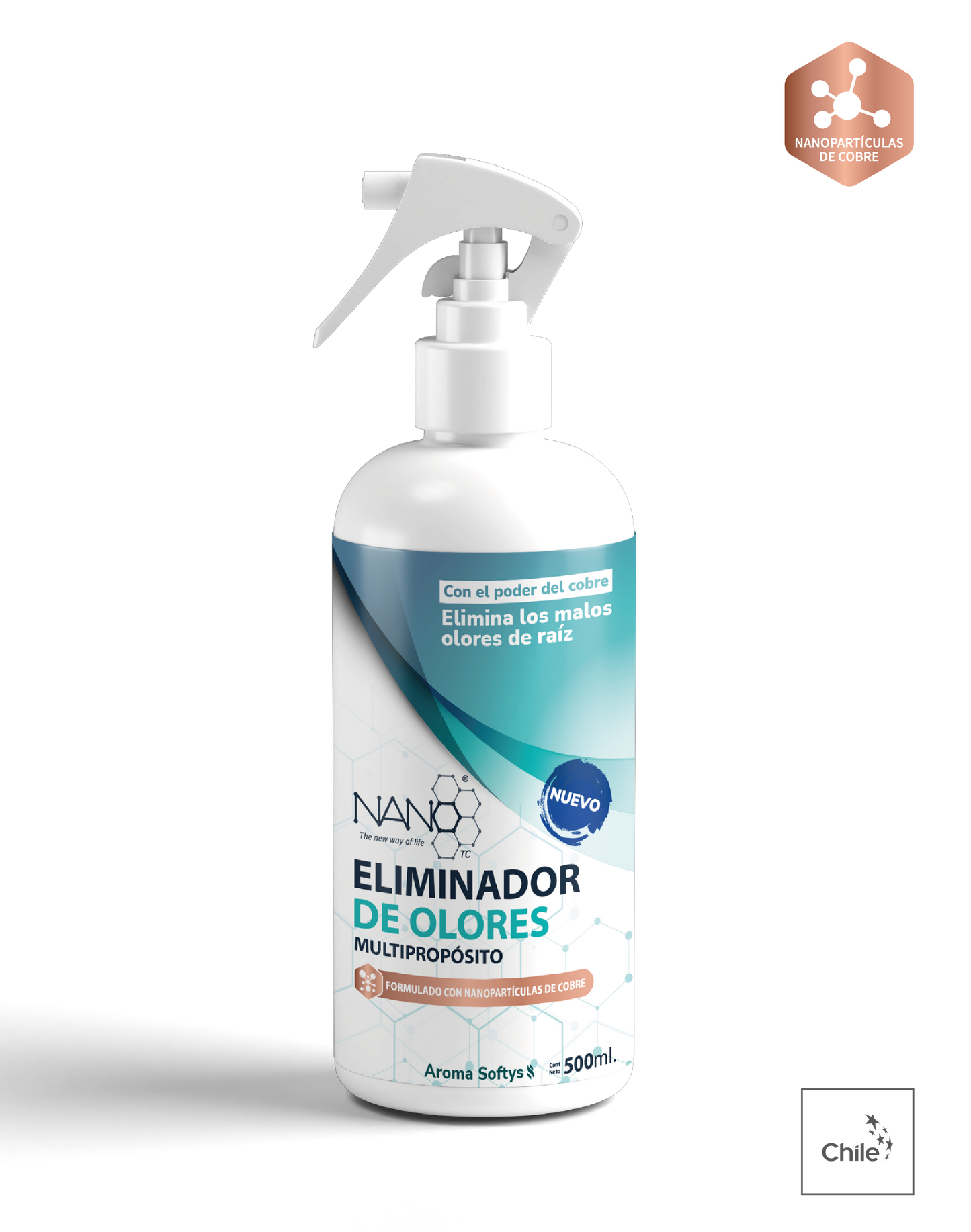 Multi-Surface Odor Eliminator by NanoTC