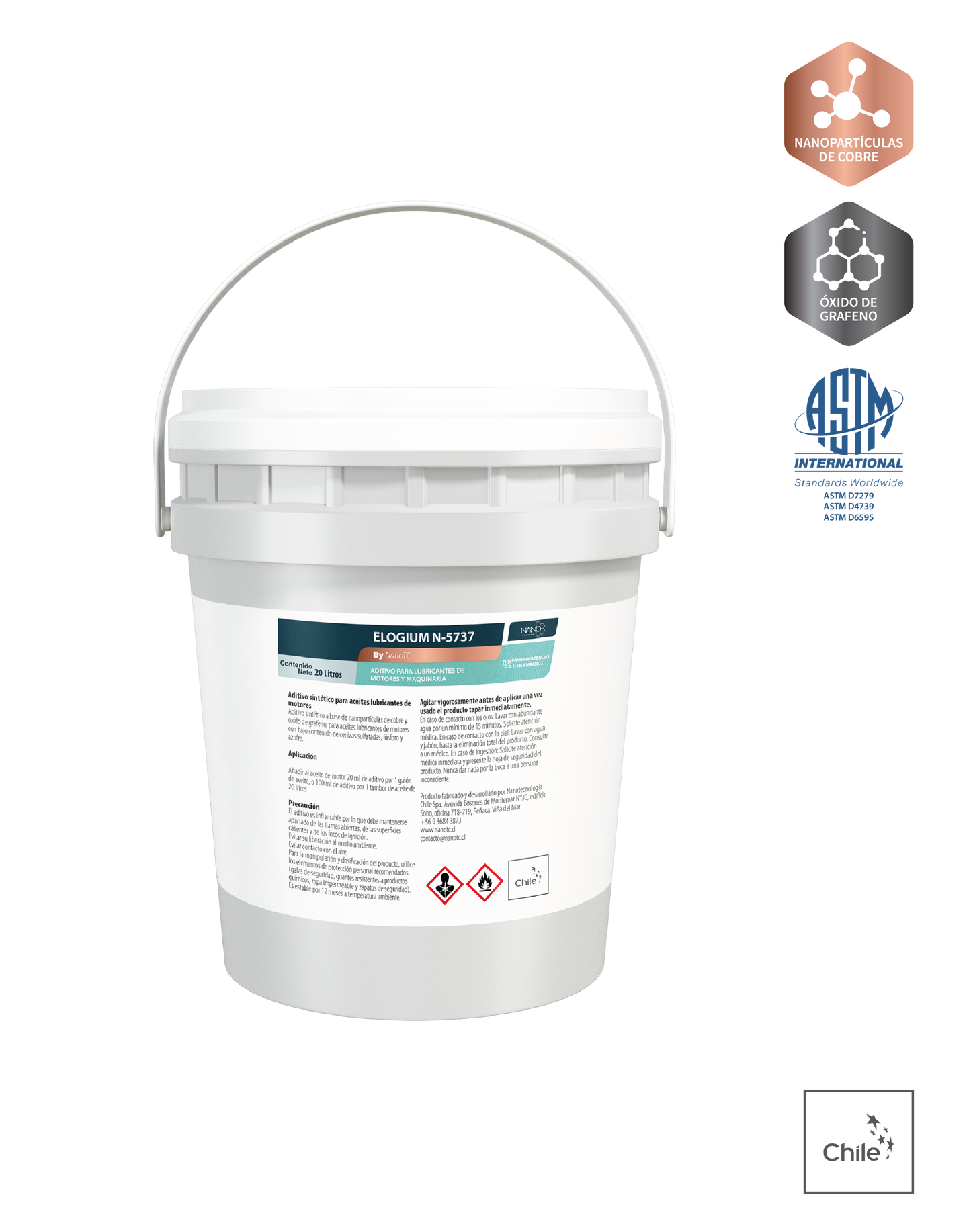 Elogium N 5737 – Aditivo para lubricante de maquinaria
