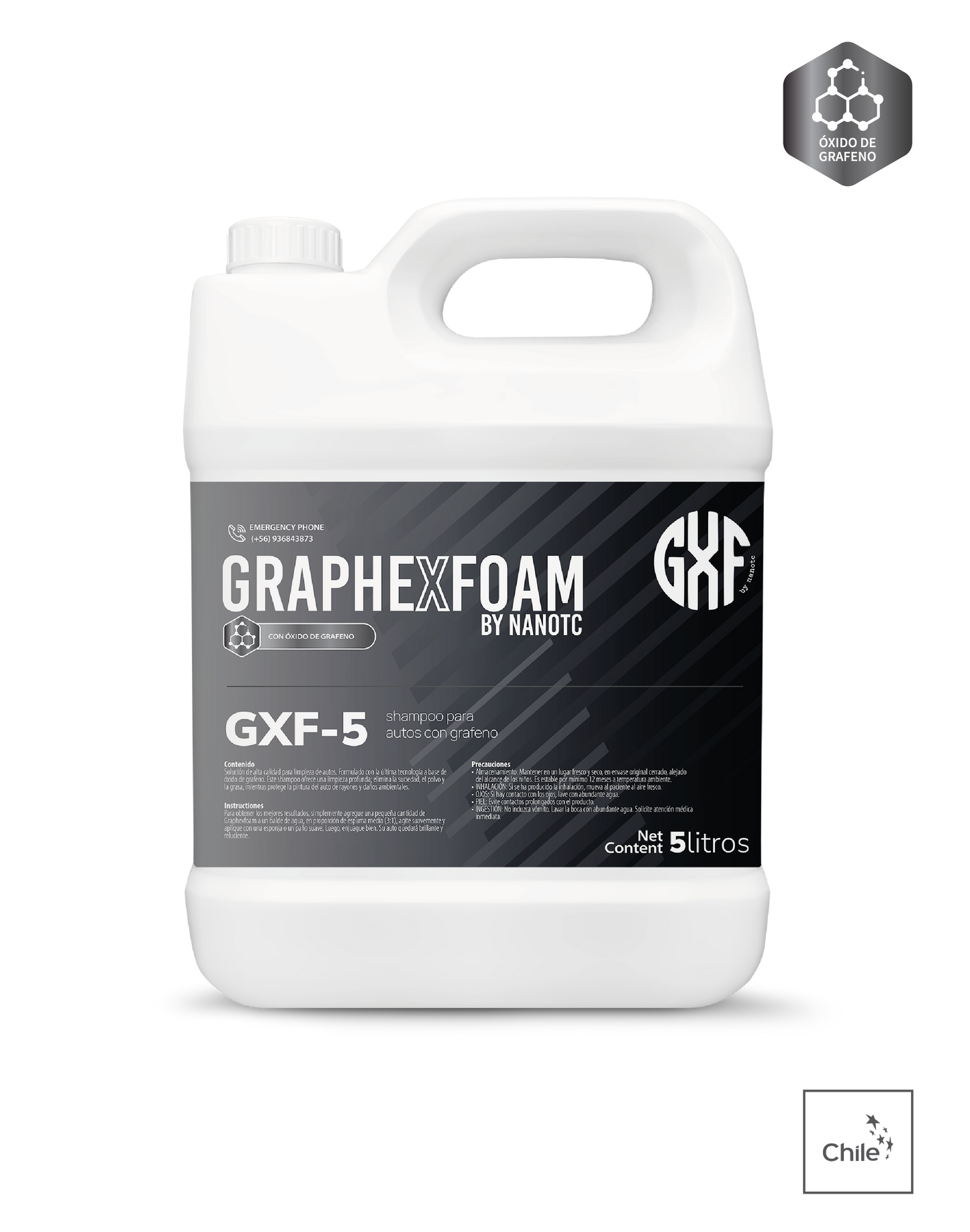 GrapheXfoam – Snow foam con óxido de grafeno