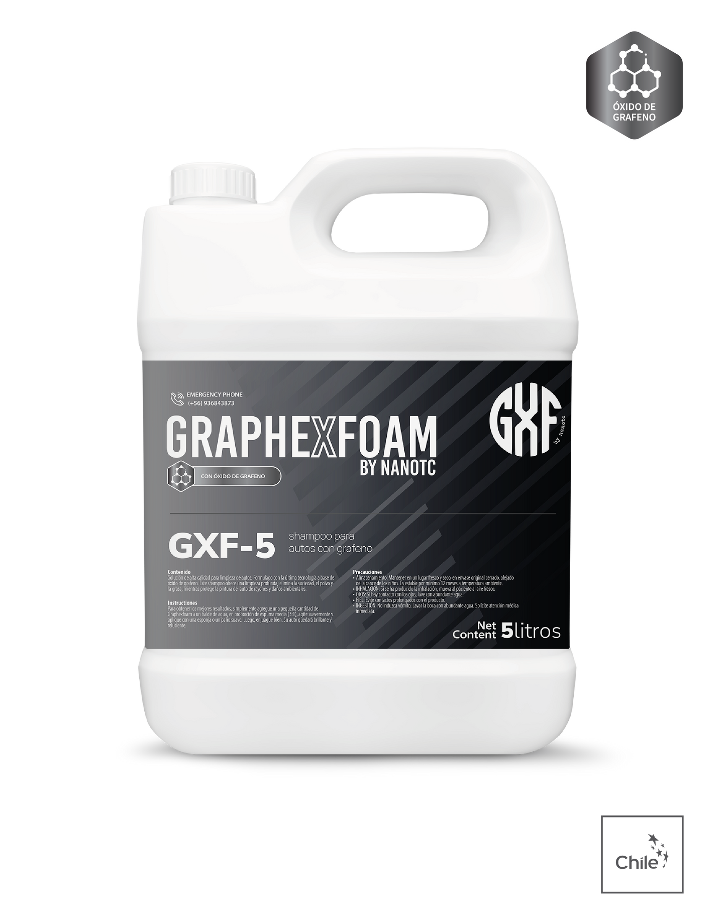 GrapheXfoam – Snow foam with graphene oxide
