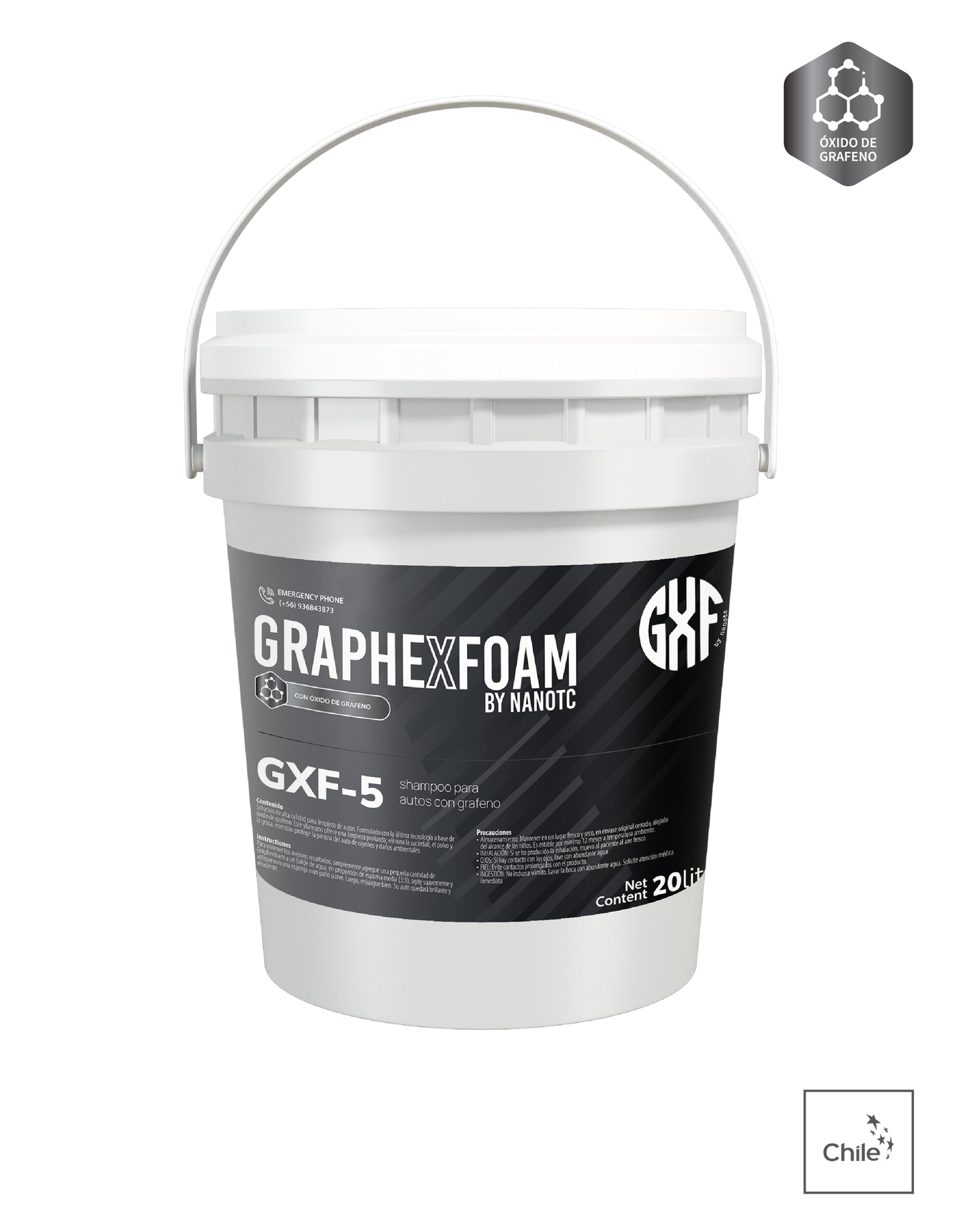 GrapheXfoam – Snow foam con óxido de grafeno